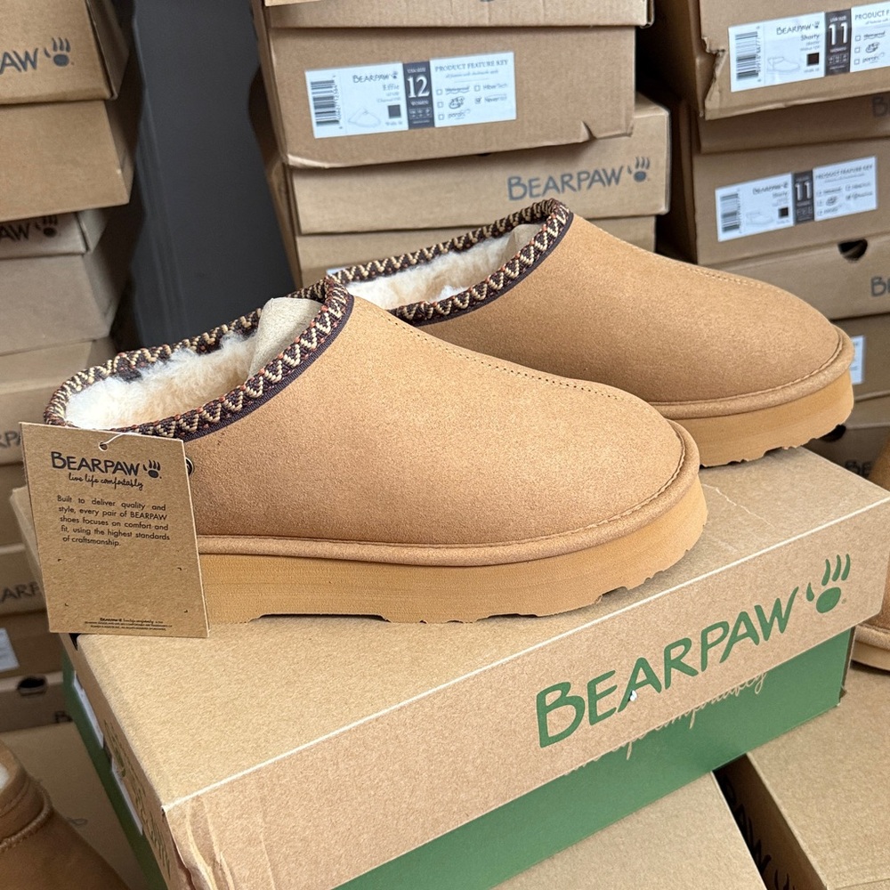 BEARPAW Martis Slippers - NEW IN BOX